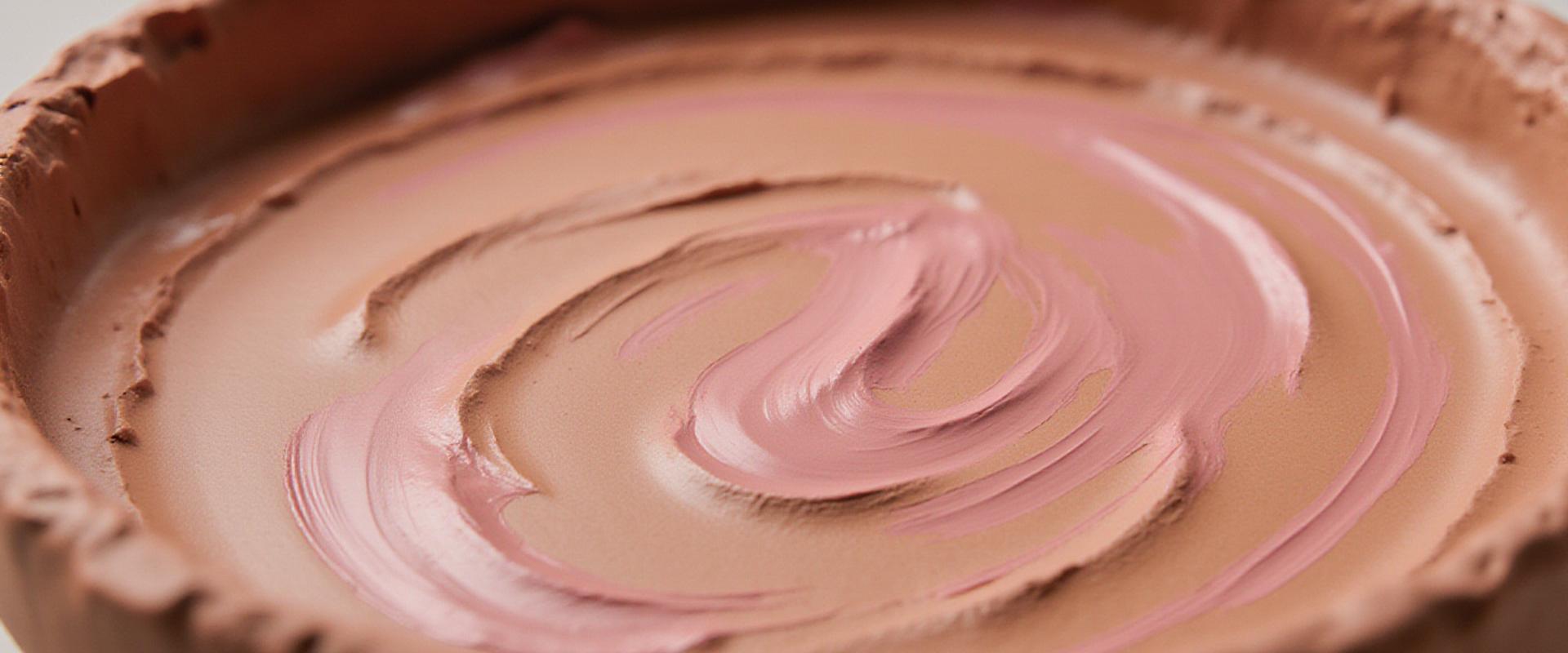 Close-up van klei texturen en glazuur details