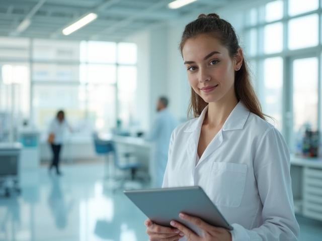 Kunststudent in studio