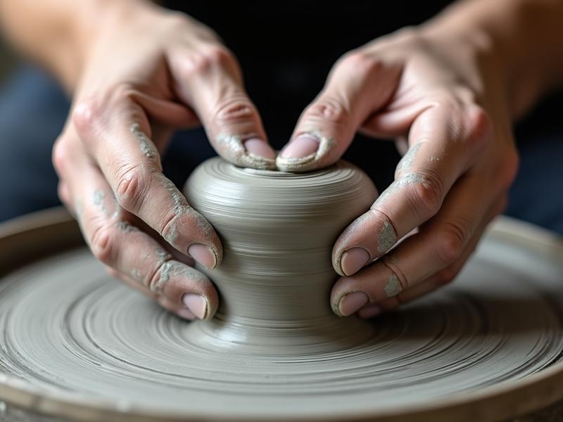 Cursist aan de draaischijf